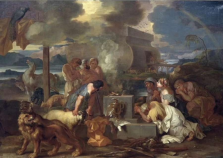 Il sacrificio di Noè all'uscita dell'Arca - Musée des Beaux, arts, Arras